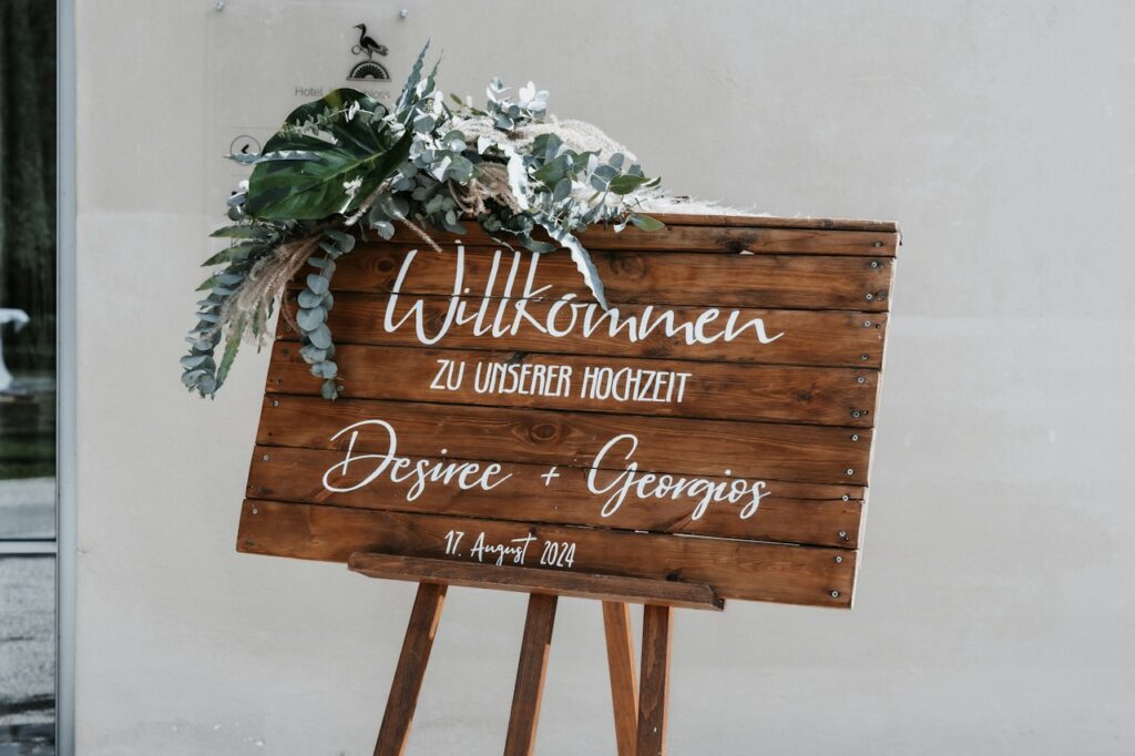 Cartel de Bienvenida Personalizado para Eventos